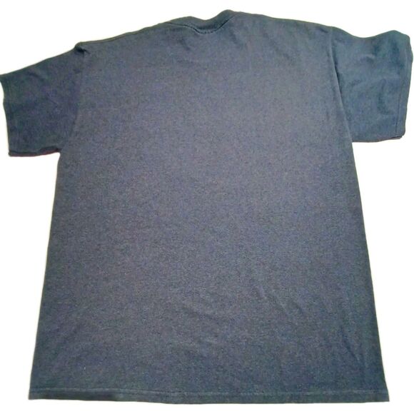 MLB Tampa Bay Rays  Blue Baseball T-shirt Men's Size Large - Picture 2 of 8